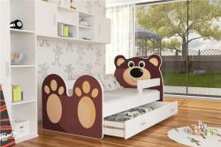 Teddy leesésgátlós gyerekágy ágyneműtartóval Kép
