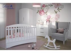 LIZA 1 babaágy ágyneműtartóval Kép
